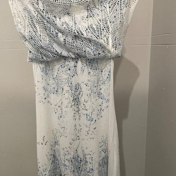 Two layers, romper dress, women size small, made in Italy by Froccella - Picture 5 of 8